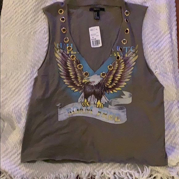 NEW Forever 21 eagle tee - Picture 2 of 5
